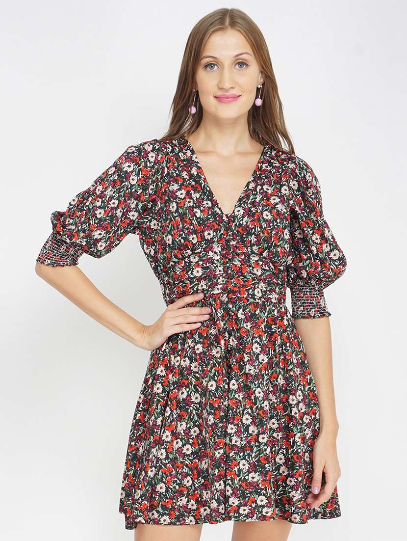 women's  floral dress