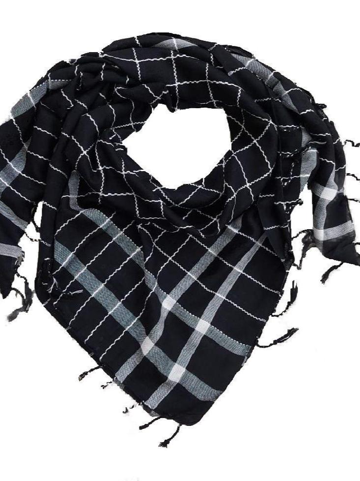 shemangh mens cotton scarf - 17822355 - Standard Image - 2