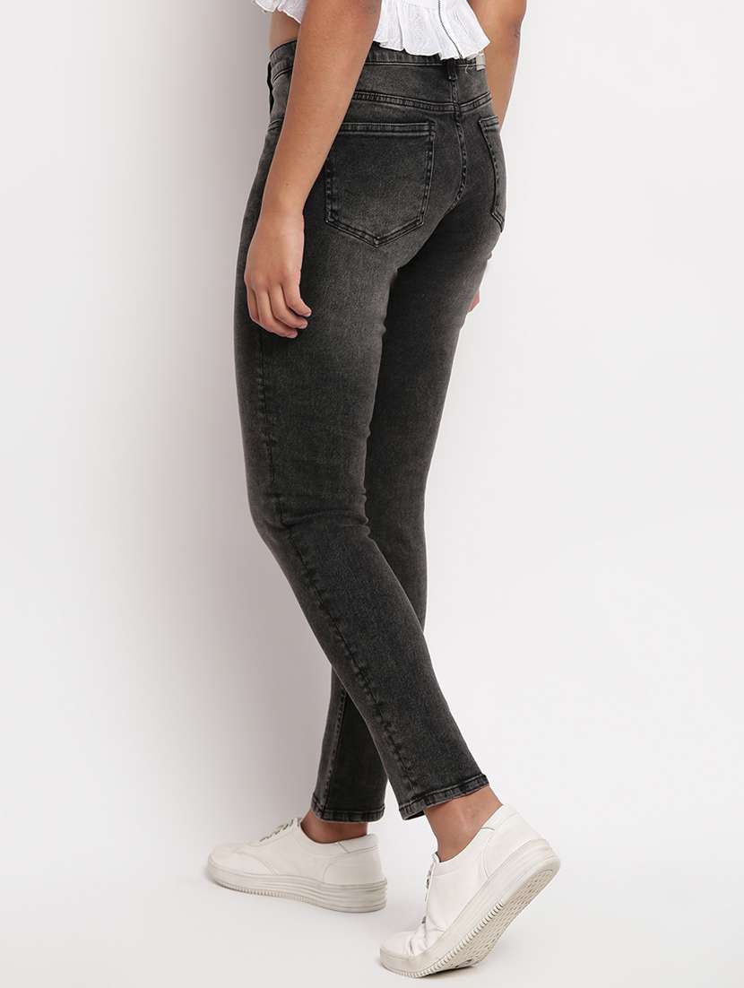women's plain slim fit jeans - 17822438 -  Standard Image - 2