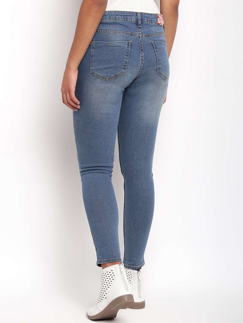 mid rise stone washed jean - 17822441 -  Standard Image - 2
