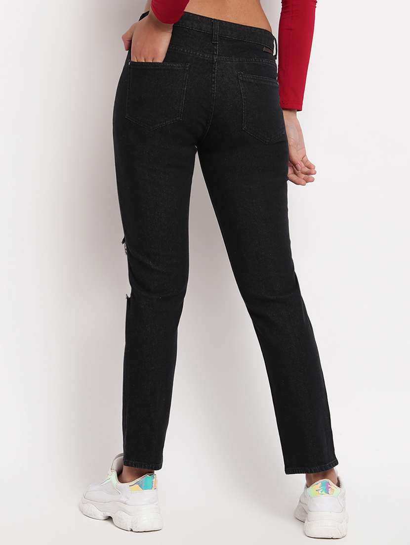 women's distress slim fit jeans - 17822453 -  Standard Image - 2