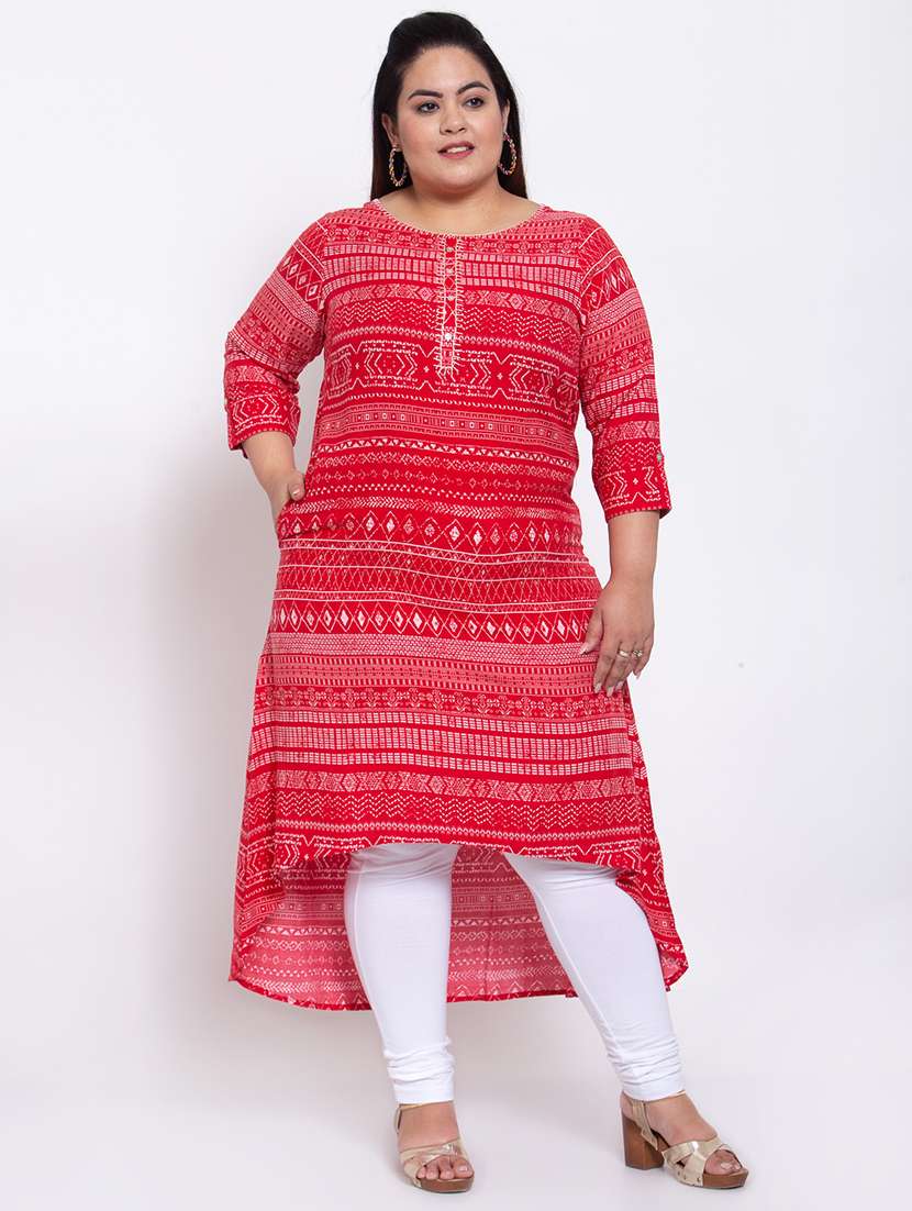 women's asymmetric kurta