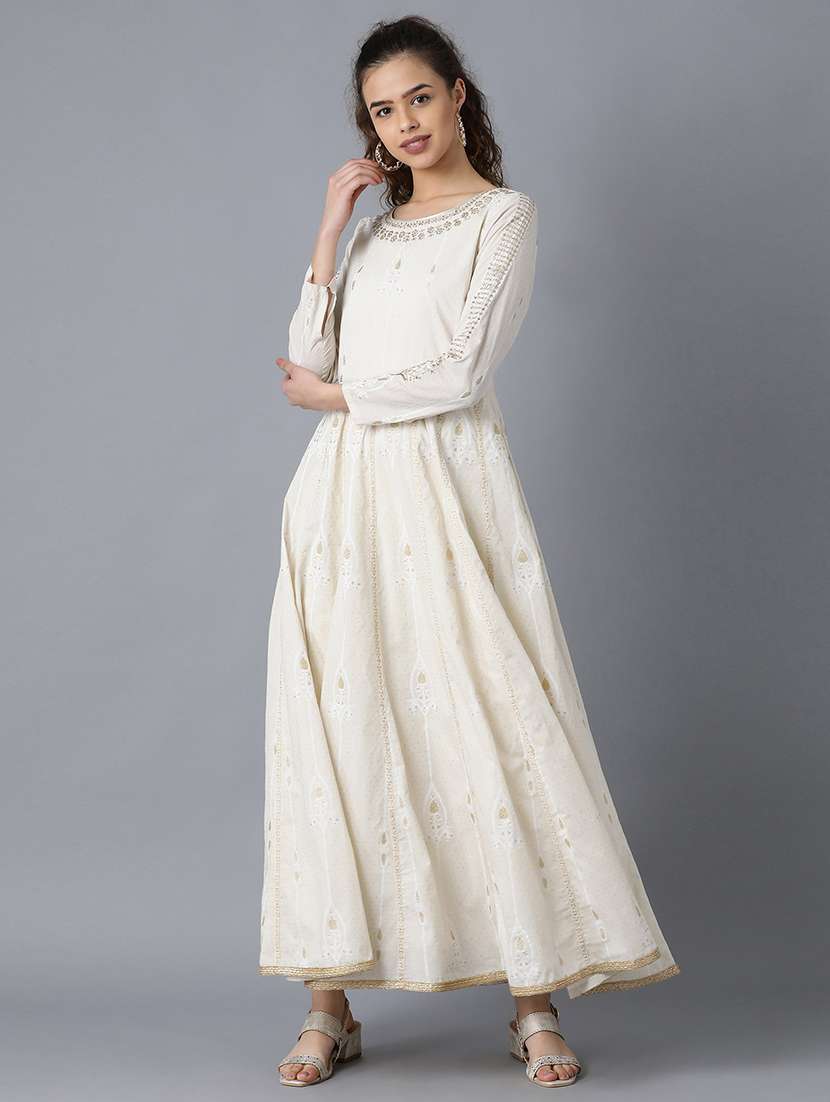 women's flared kurta