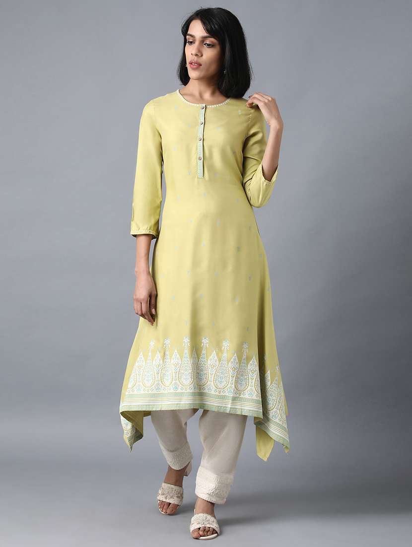women's asymmetric kurta