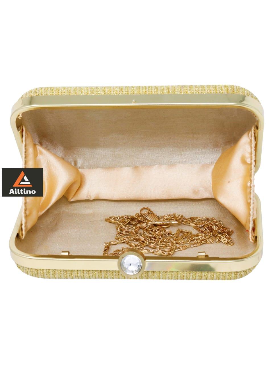 designer synthetic clutches with chain - 17823757 - Standard Image - 2