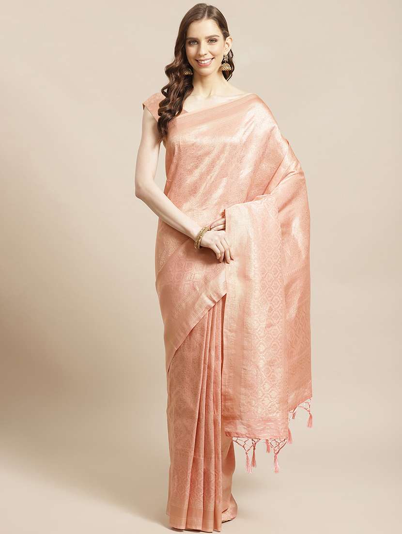 jacquard banarasi saree with blouse
