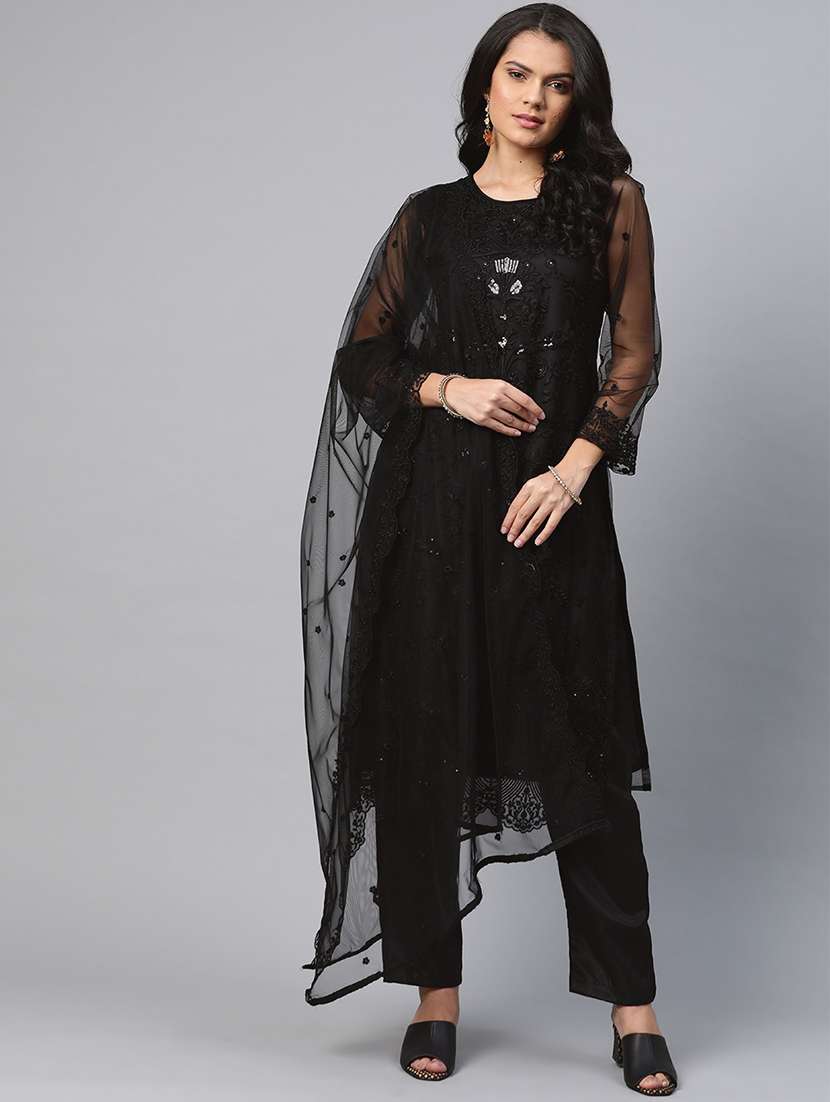 embroidered unstitched suit set 