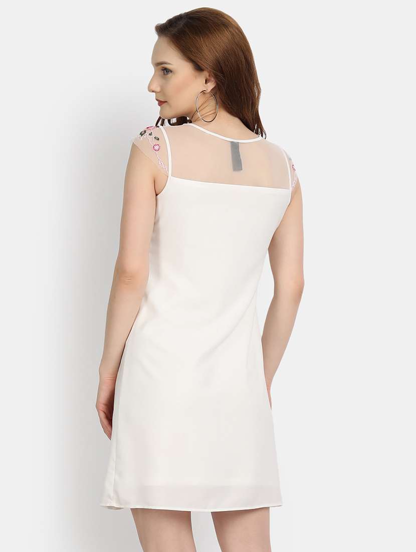 women's solid dress - 17832511 - Standard Image - 2