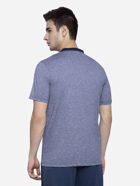 blue solid t-shirt - 17833692 -  Standard Image - 2