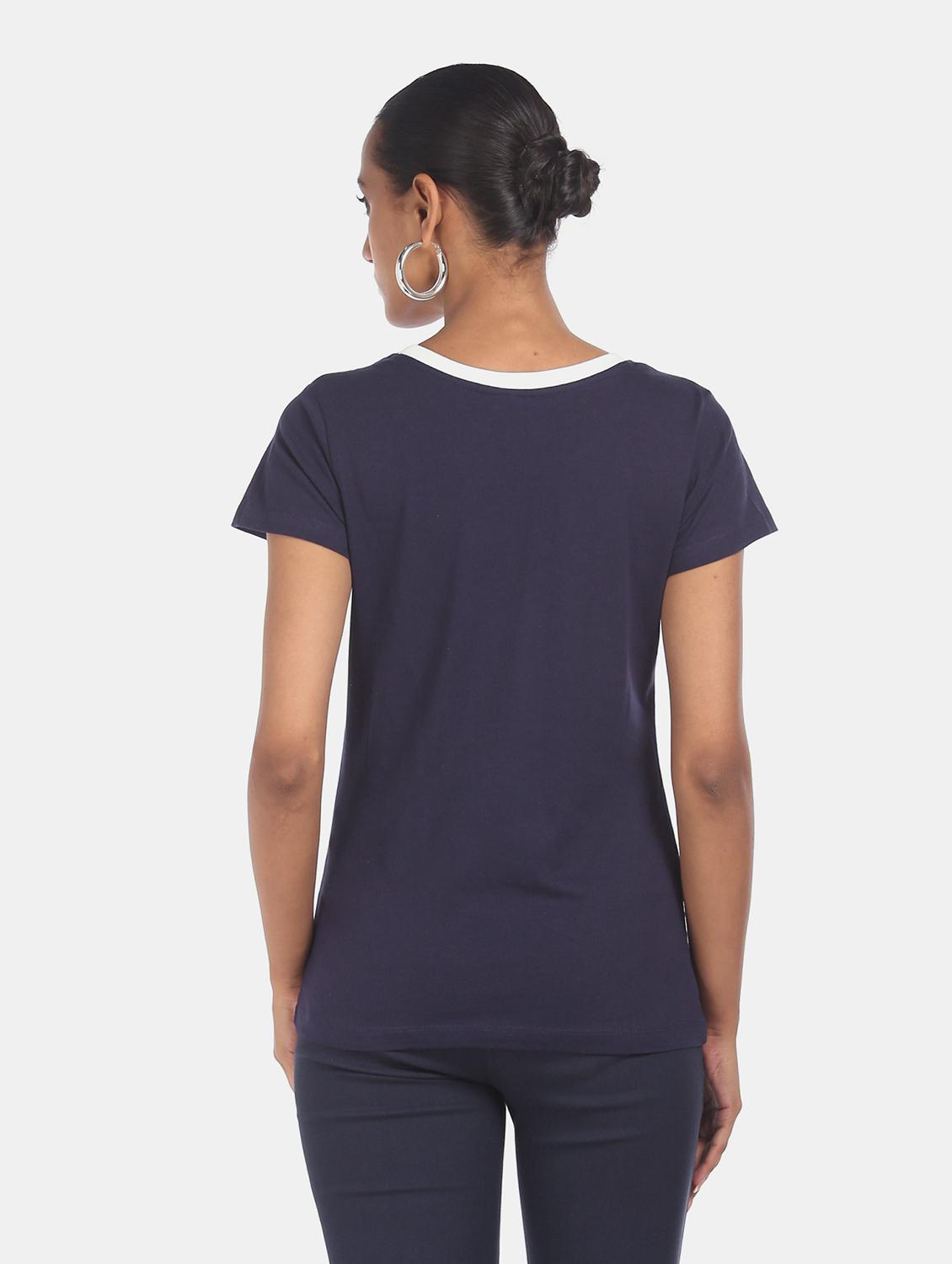 round neck graphic tee - 17836765 - Standard Image - 2