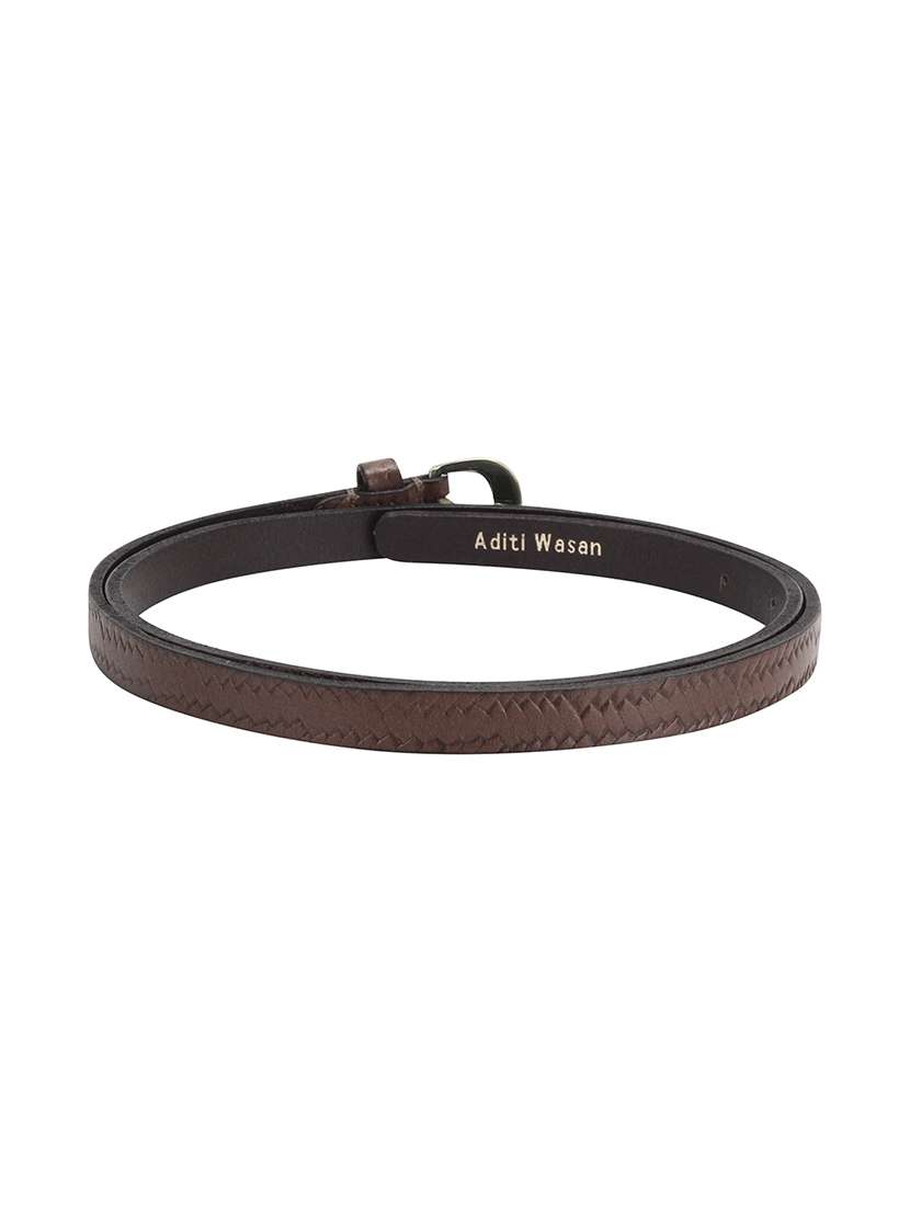 brown leather belt - 17839025 -  Standard Image - 2