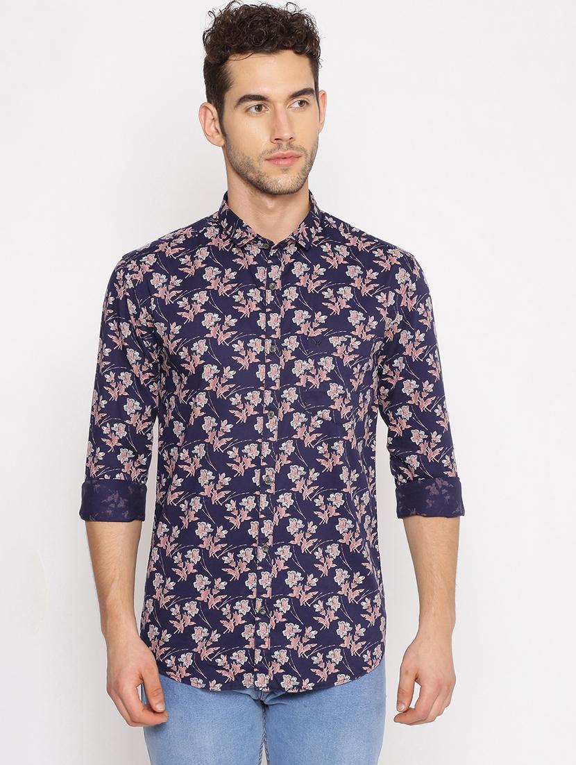 mens florals casual shirt