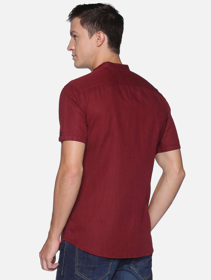 mens solid casual shirt - 17843225 -  Standard Image - 2