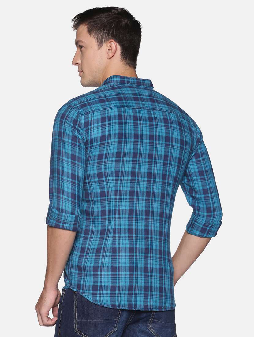 mens checks casual shirt - 17843279 -  Standard Image - 2