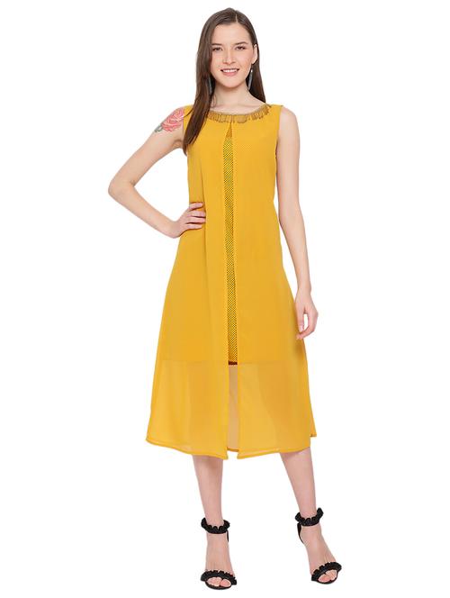 women's solid dress - 17843668 - Standard Image - 0