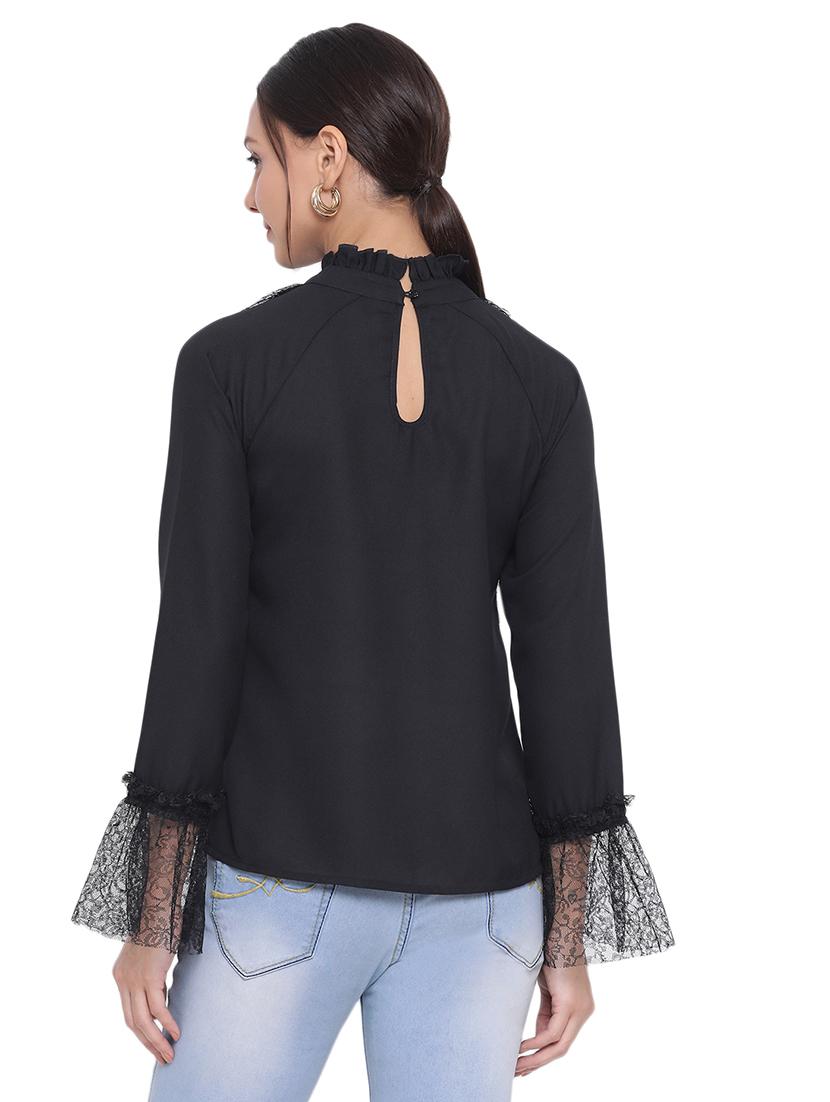 bell sleeved laced top - 17843742 - Standard Image - 2