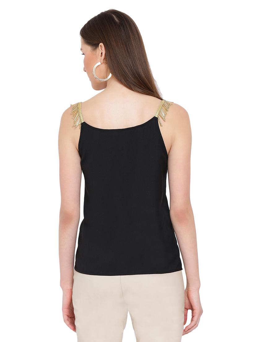 cami neck embellished top - 17843776 - Standard Image - 2