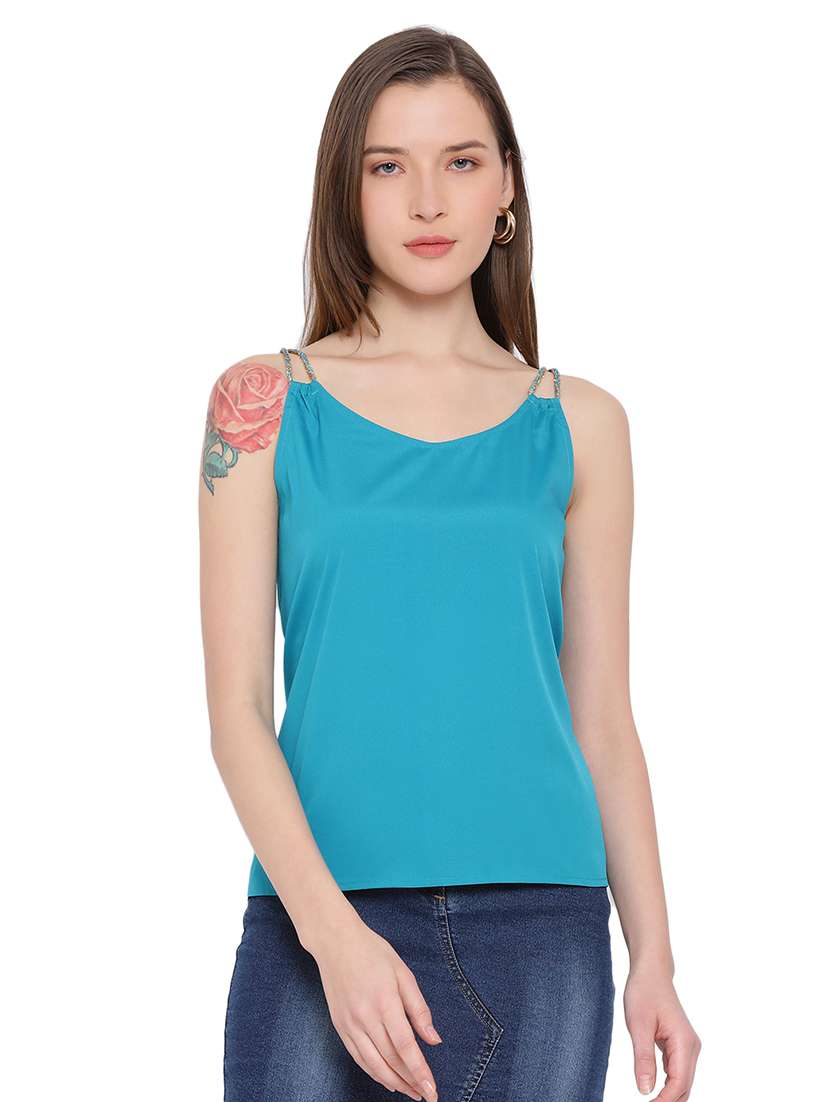 women's camisole shoulder strap top