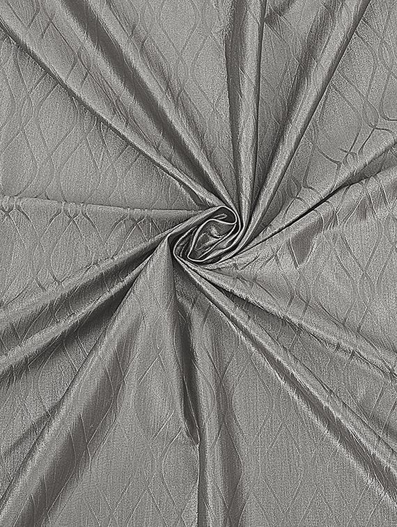 cortina emboos new polyester door curtain 7ft-pack of 2 -grey - 17844666 - Standard Image - 2