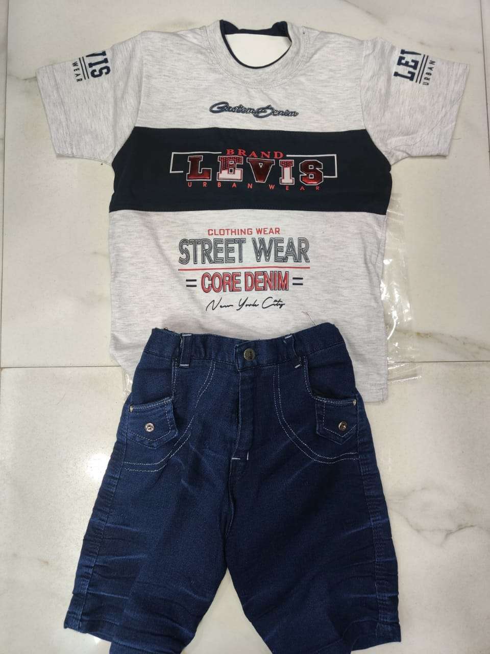 jeans pant shirt set - 17850003 - Standard Image - 2