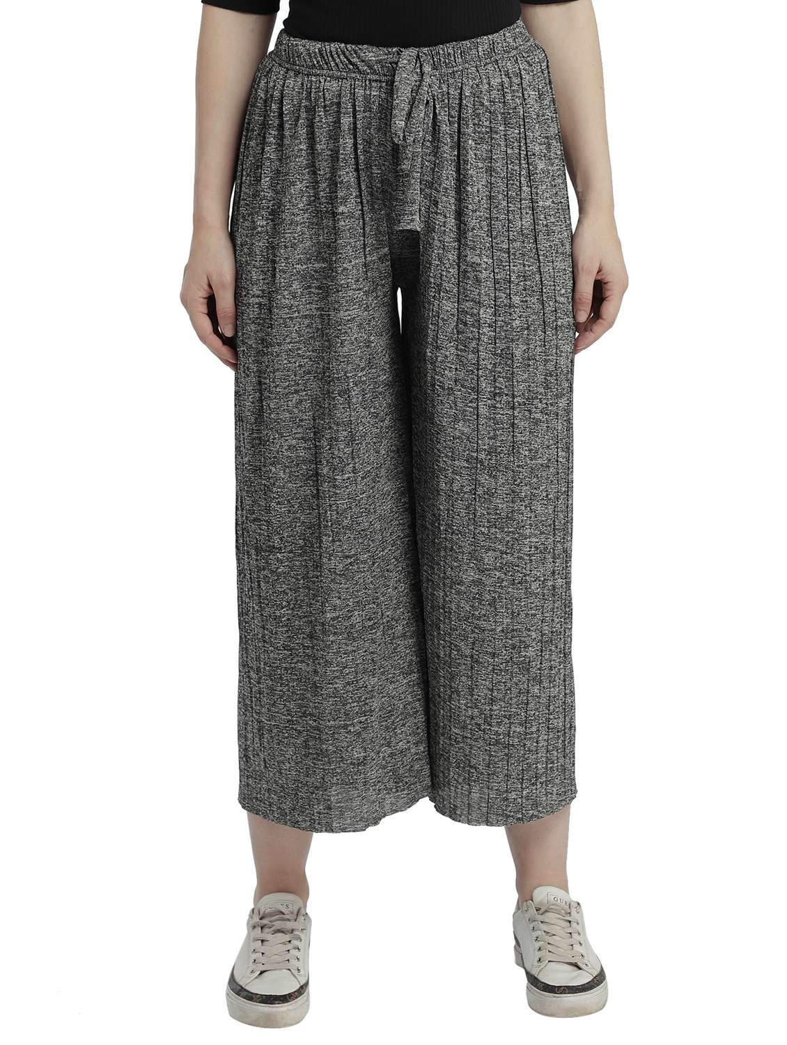 mid rise solid palazzo