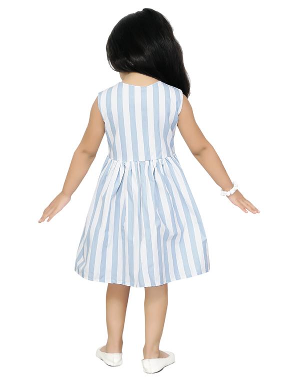 blue striped frock - 17850777 - Standard Image - 2