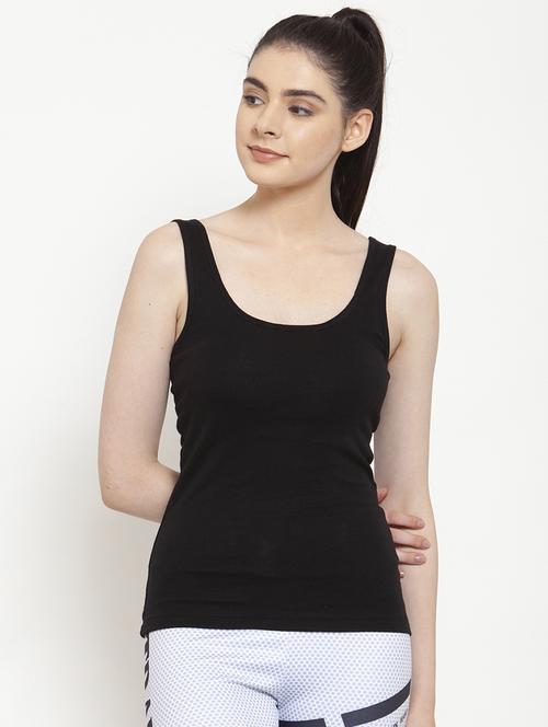 scoop neck solid camisole - 17851261 - Standard Image - 0