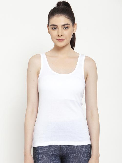 scoop neck solid camisole - 17851262 - Standard Image - 0