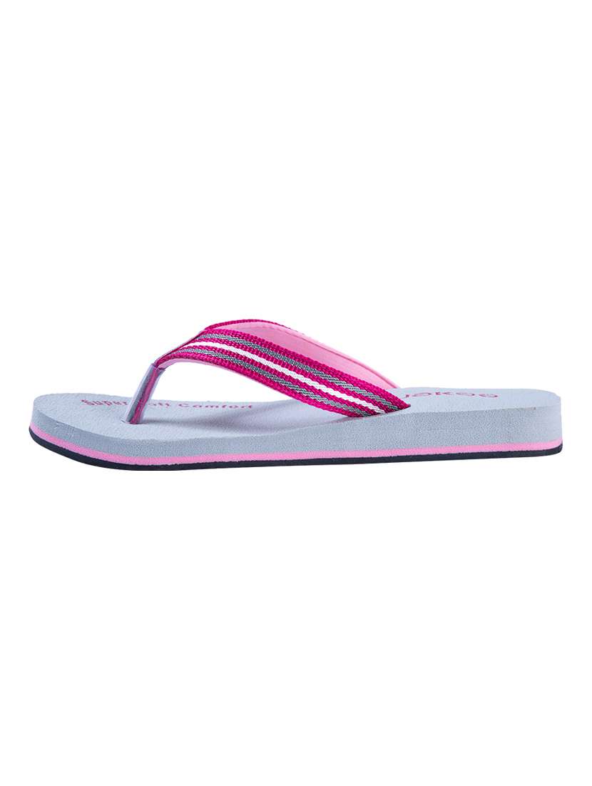 pink toe separator flip flop - 17851853 -  Standard Image - 2