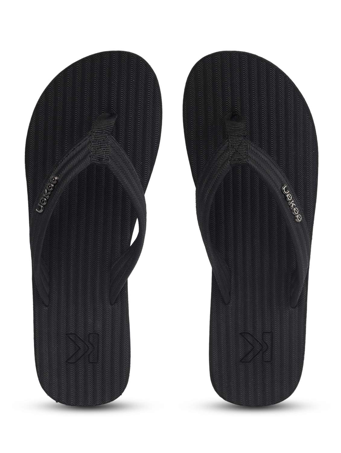 black toe separator flip flop