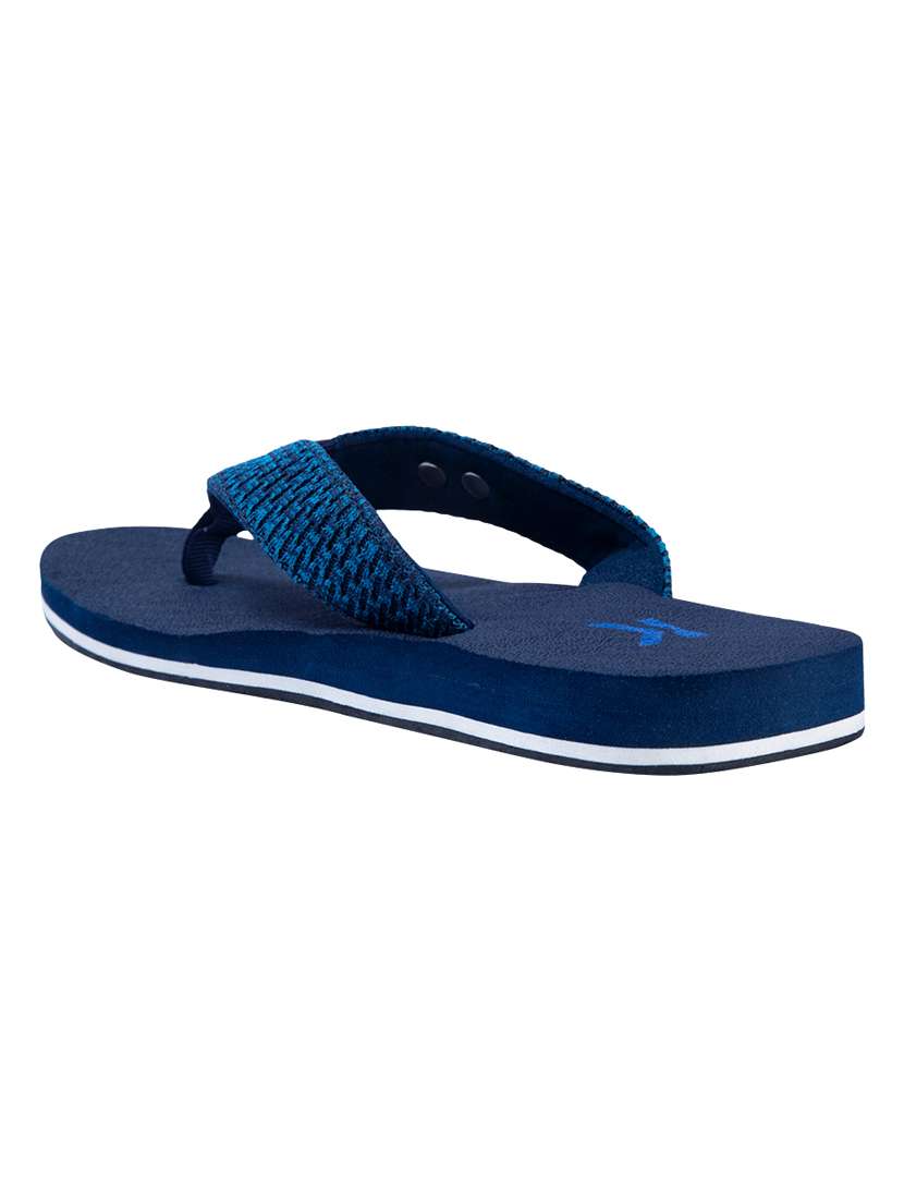 navy toe separator flip flop - 17851866 - Standard Image - 2