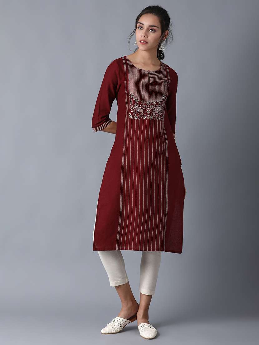 women's straight kurta