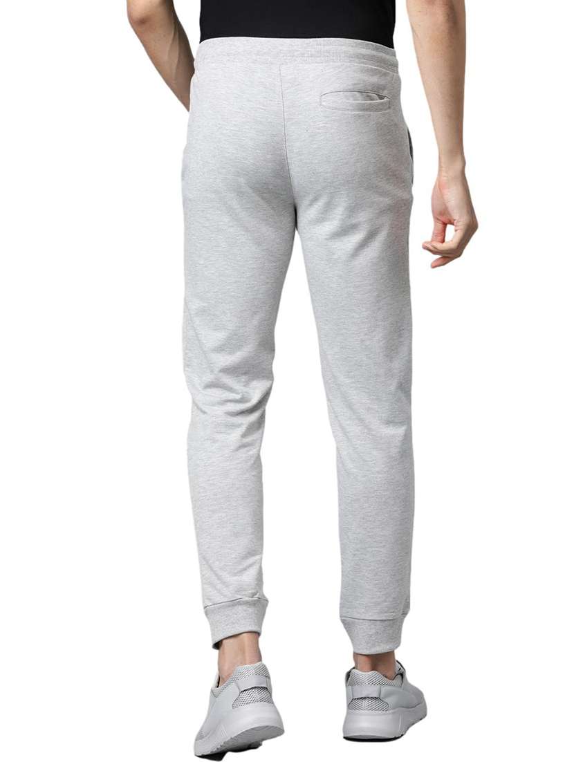 grey printed full length track pant - 17855649 -  Standard Image - 2