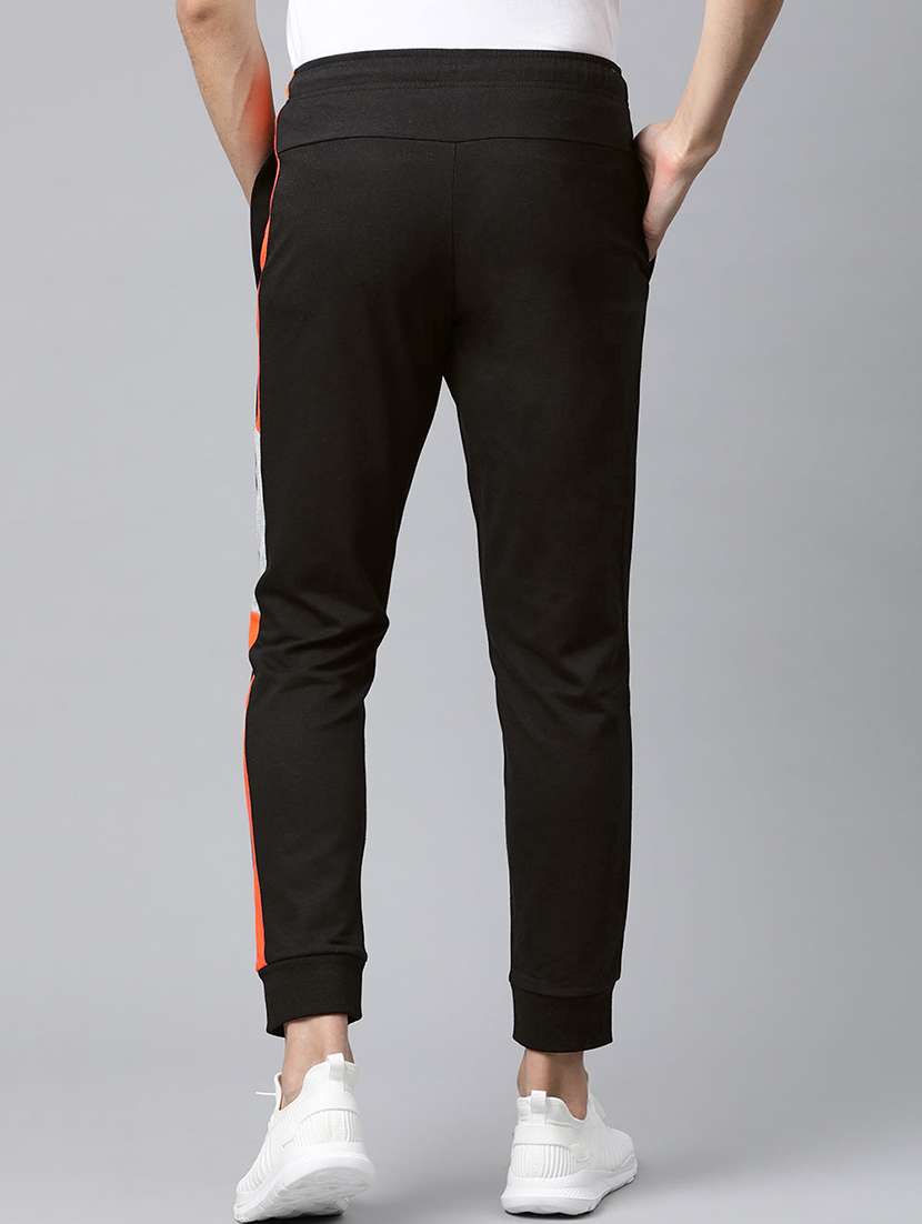 black side taped full length track pant - 17855651 -  Standard Image - 2