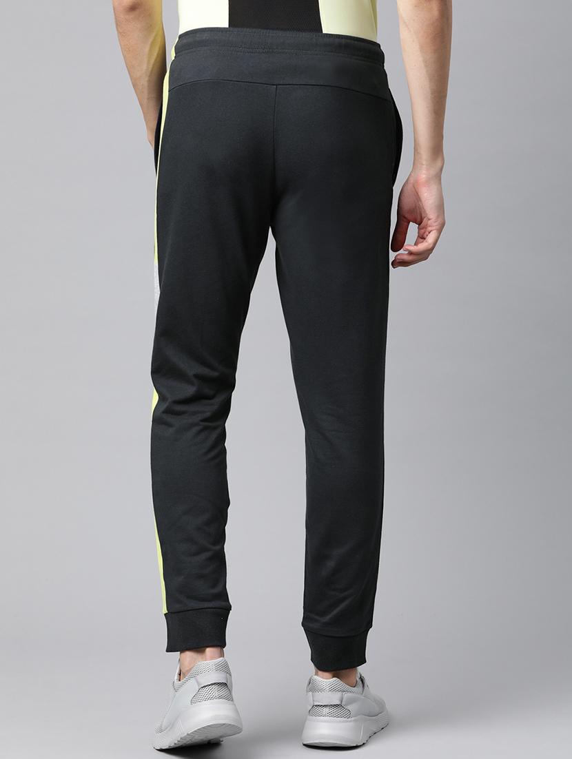 grey side taped full length track pant - 17855652 - Standard Image - 2