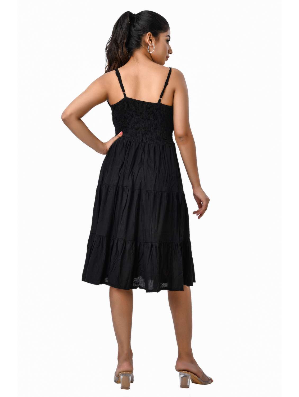 black coloured dress - 17857815 -  Standard Image - 2