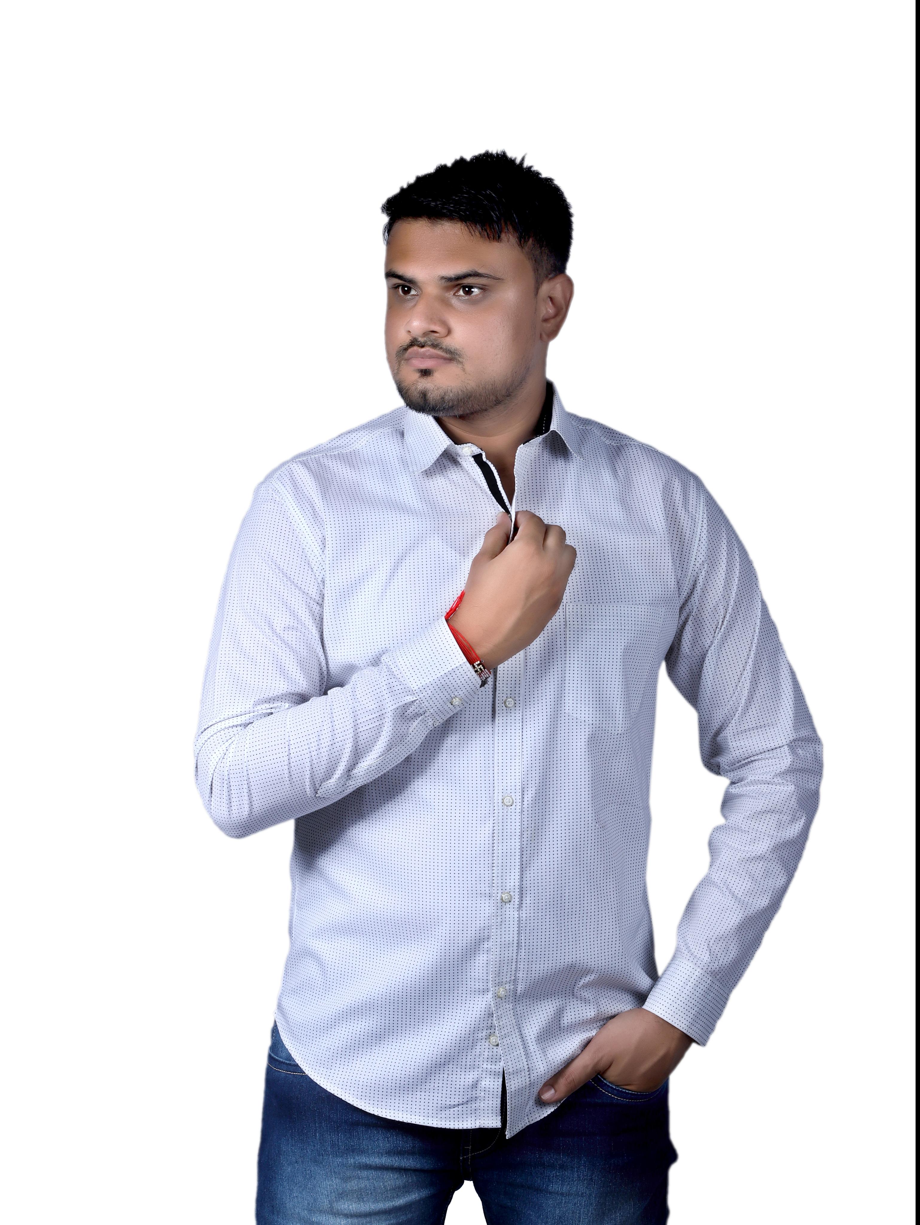 jaysar stylish polka dot shirt for - 17859515 - Standard Image - 2