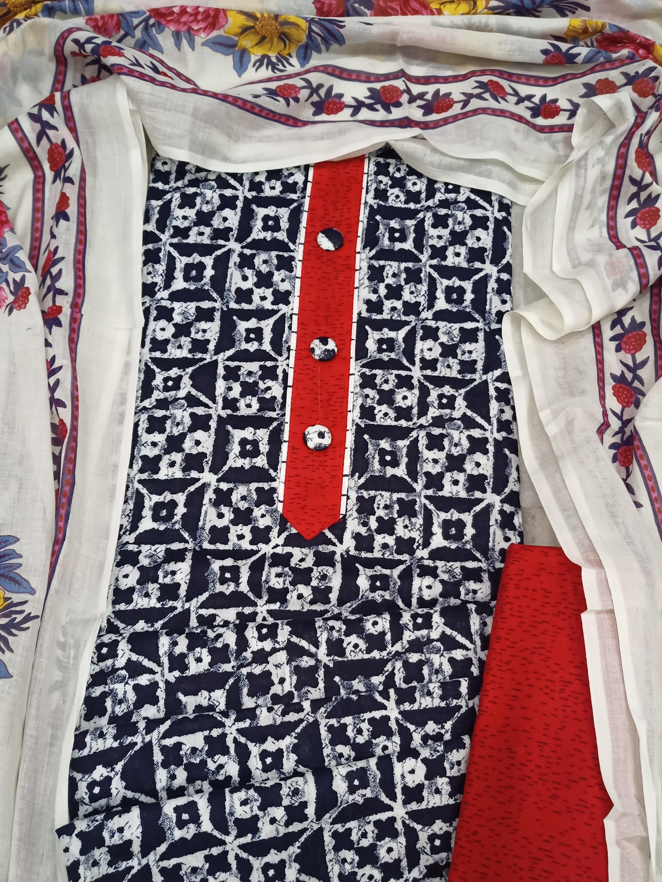cotton suit , single colour , - 17860368 - Standard Image - 2