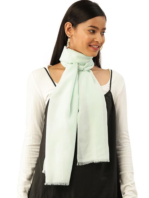 green polyester scarf - 17860996 - Standard Image - 0
