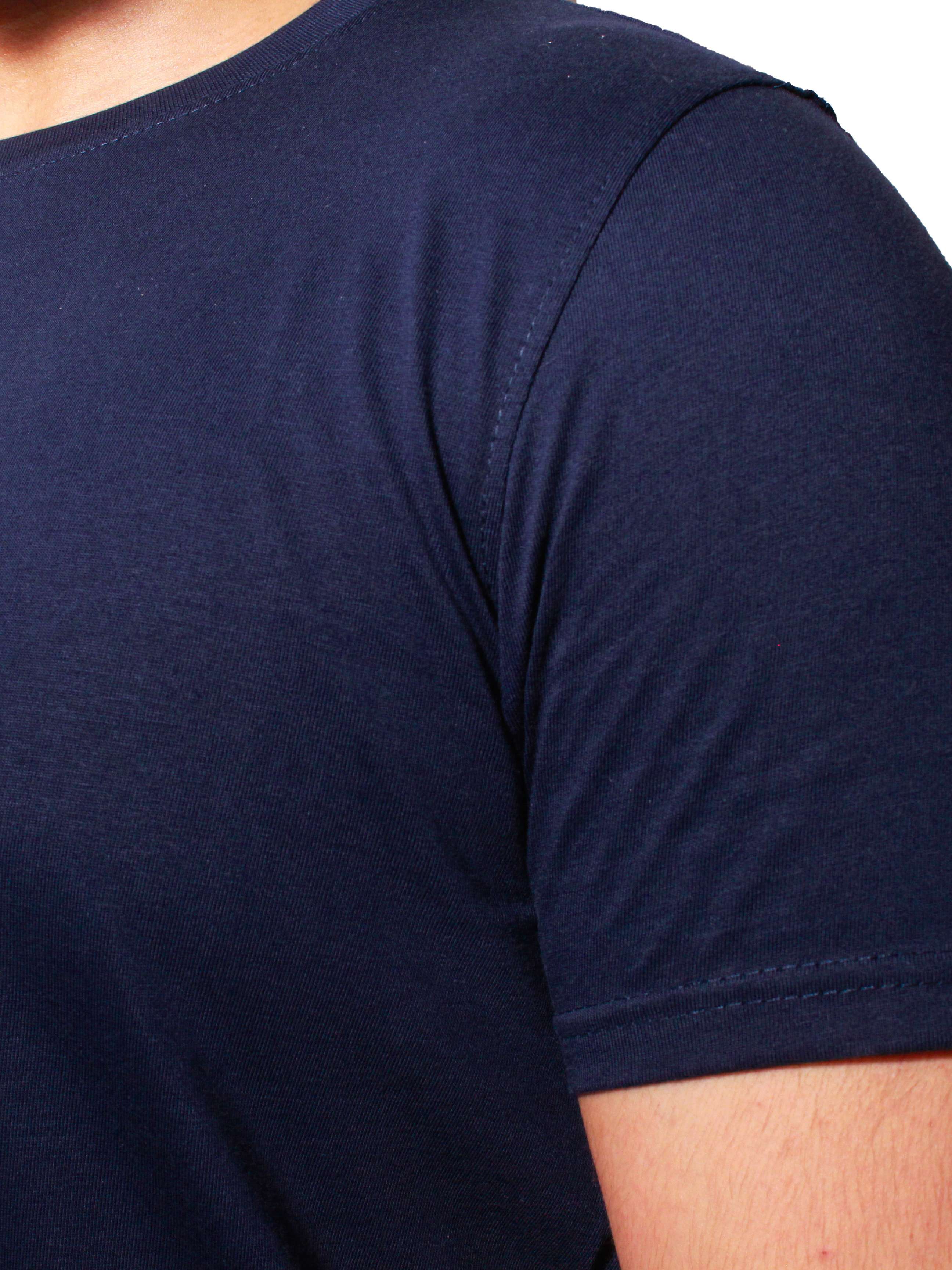 navyblue cotton tshirt - 17861946 -  Standard Image - 2