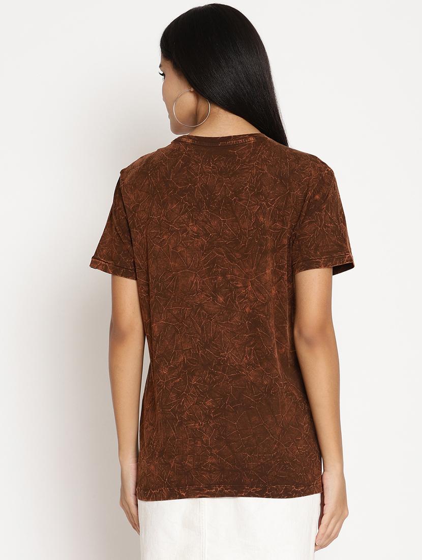round neck printed tee - 17864408 - Standard Image - 2