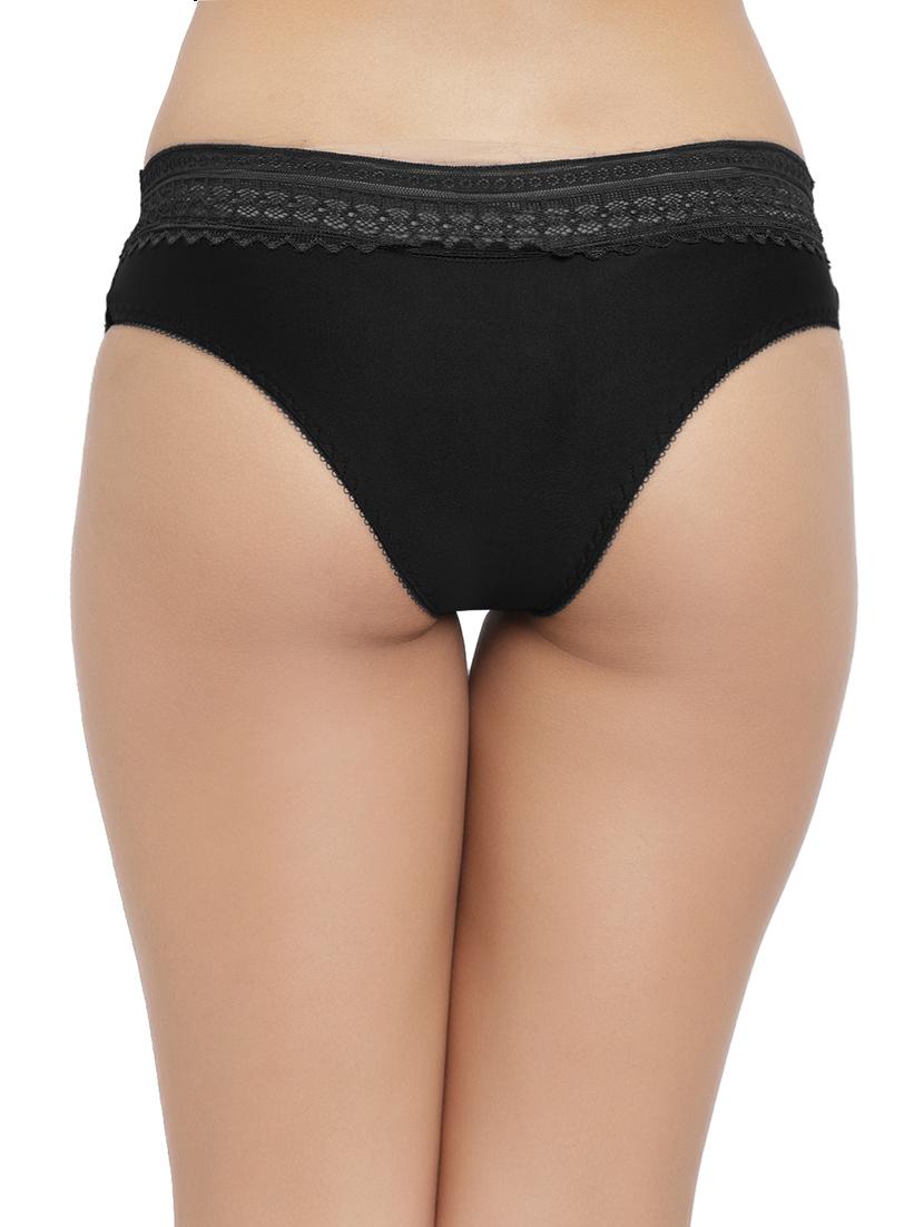 low rise lace detail bikini - 17865769 - Standard Image - 2