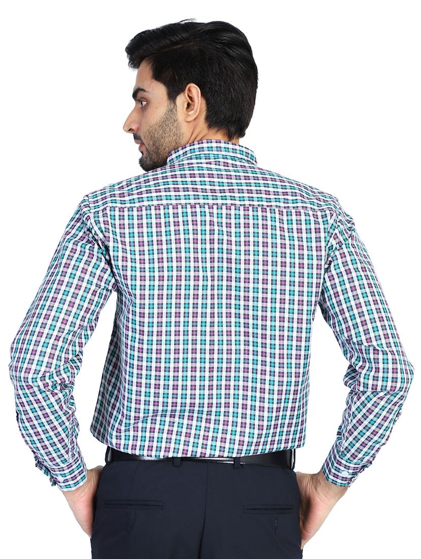 mens checks casual shirt - 17865860 - Standard Image - 2