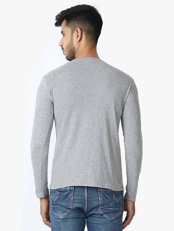 grey solid t-shirt - 17867806 -  Standard Image - 2