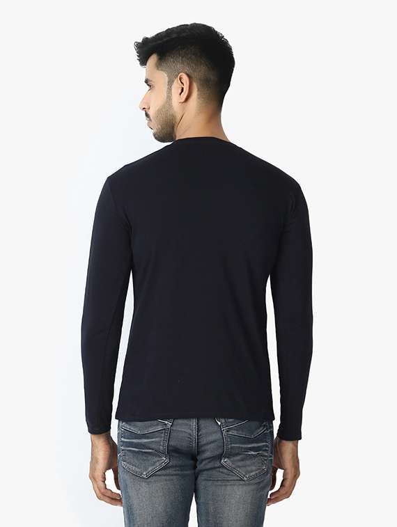 navy blue solid t-shirt - 17867807 -  Standard Image - 2