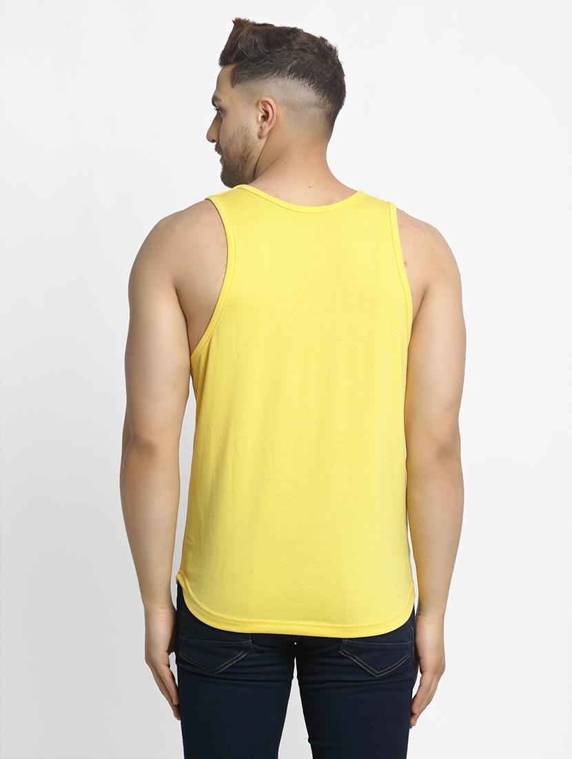 yellow printed vest - 17869006 - Standard Image - 2