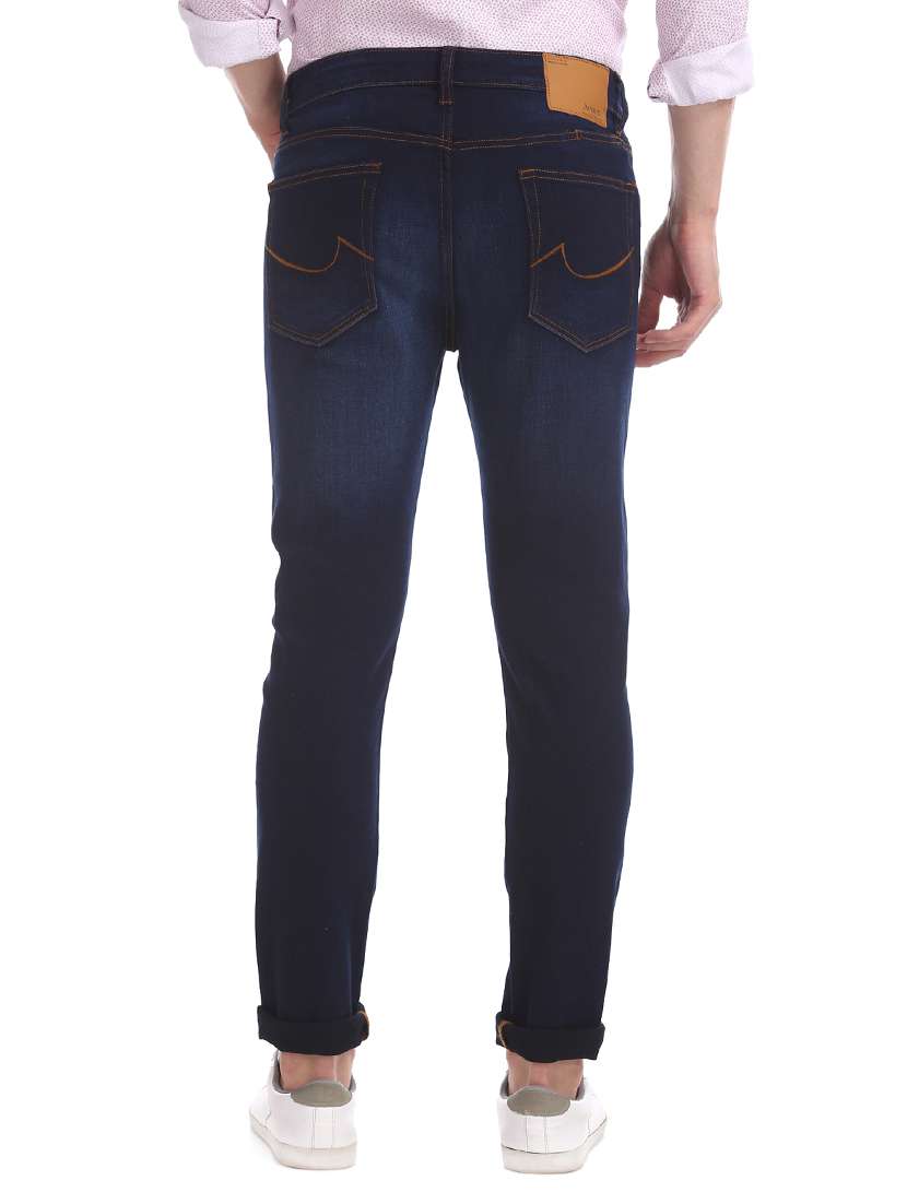 blue light washed denim jeans - 17873775 - Standard Image - 2
