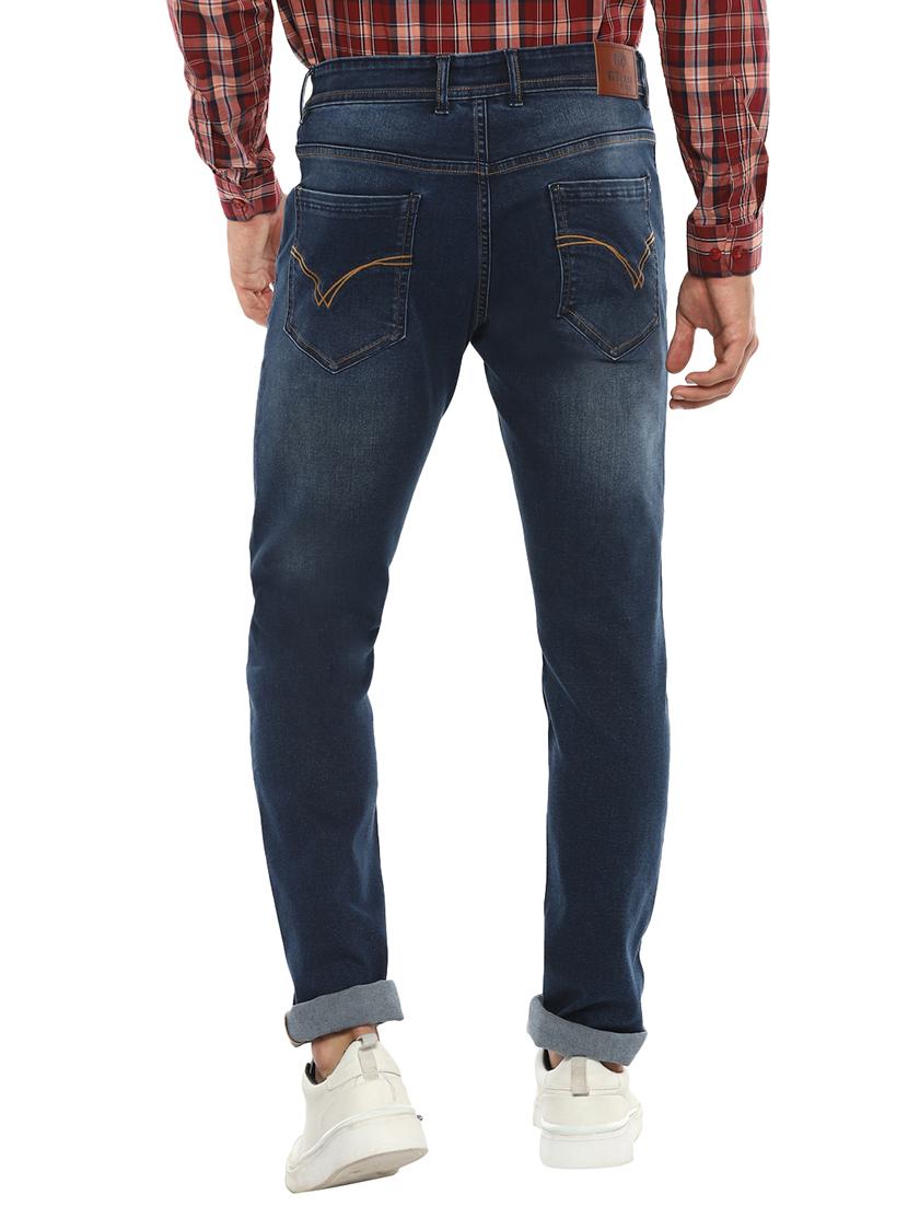 dark blue light washed denim jeans - 17874270 - Standard Image - 2