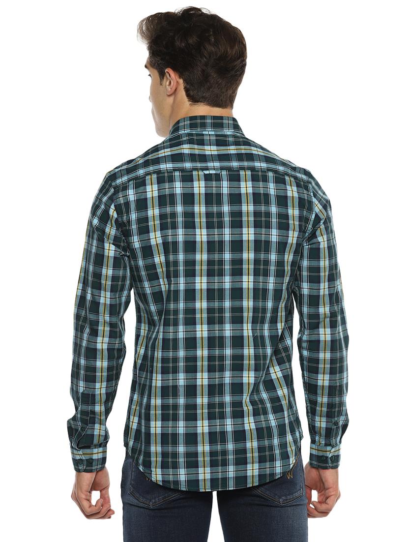mens checks casual shirt - 17874274 - Standard Image - 2