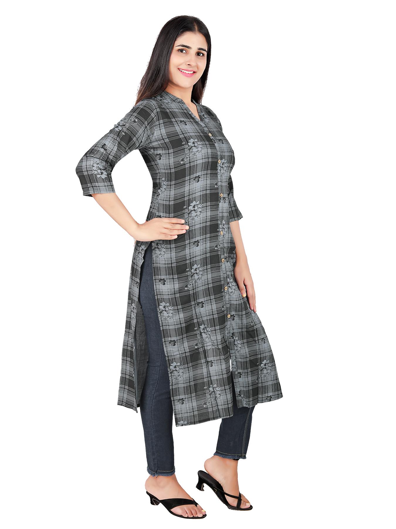 high quality a line rayon long - 17874303 - Standard Image - 2